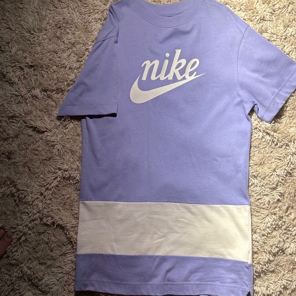 Nike Lavender and Cream Tee